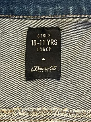 Cazadora vaquera azul casi nueva