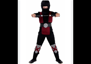 Costume Ninja bambino 8-10 anni