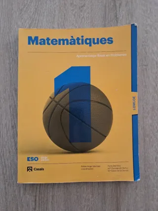 Matemàtiques 1 ESO LOMLOE