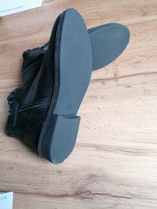 Botas /Botin Chetto Piel Suave  Talla 35