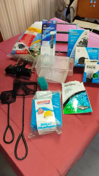 Artículos para acuario de agua dulce