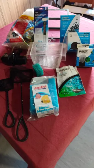 Artículos para acuario de agua dulce