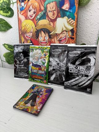 Lote Sobres Dragon Ball Super Card Game TCG