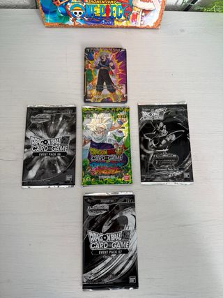 Lote Sobres Dragon Ball Super Card Game TCG