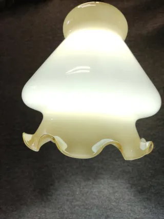 Lampara de techo de opalina