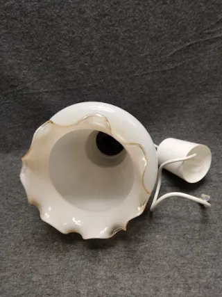 Lampara de techo de opalina