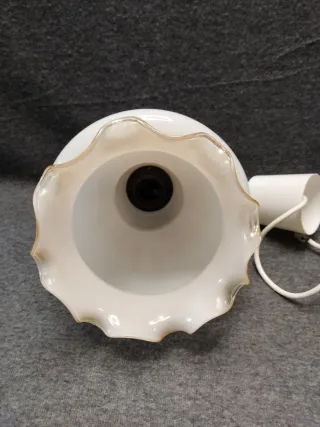 Lampara de techo de opalina