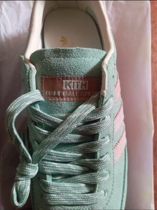 Zapatillas Adidas Handball Spezial Verde/Rosa