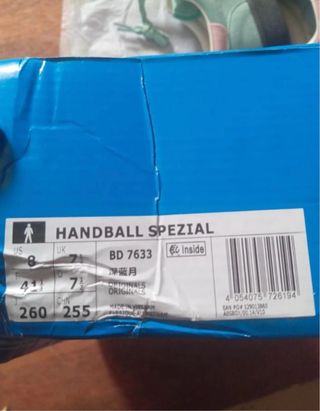 Zapatillas Adidas Handball Spezial Verde/Rosa