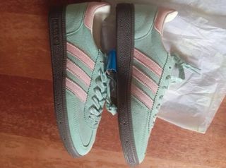 Zapatillas Adidas Handball Spezial Verde/Rosa