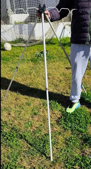 Trípode de pesca plegable