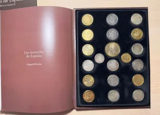Colección monedas España