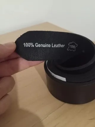 Cintura uomo Bodman nera 105 cm