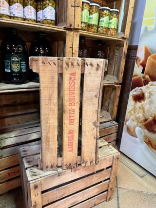 40 Cajas de Madera Antiguas Fruta