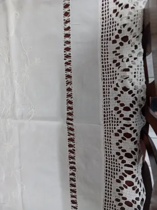 Asciugamani ricamate a mano in cotone lino