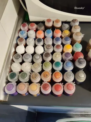 Lote Pinturas Citadel Cerradas 55 botes