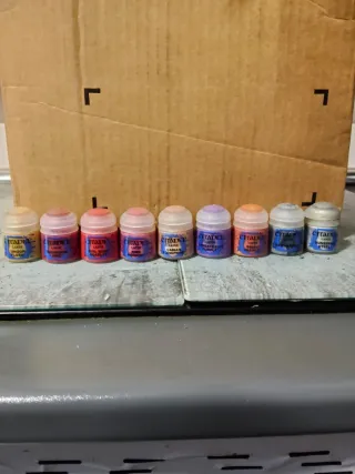 Lote Pinturas Citadel Cerradas 55 botes