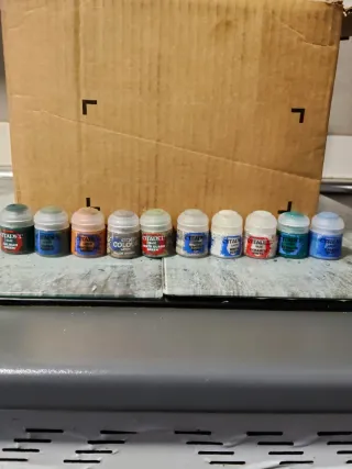 Lote Pinturas Citadel Cerradas 55 botes