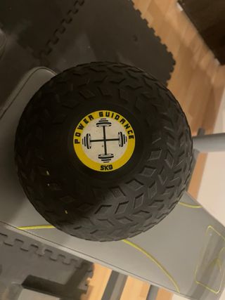 Banco de pesas con barra , predicador y mancuernas