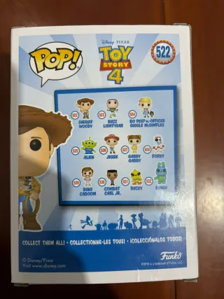 Funko Pop! Sheriff Woody Toy Story 4 #522