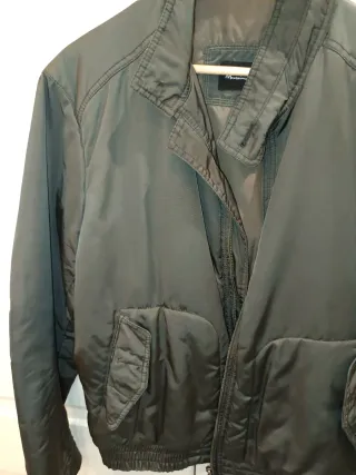 Chaqueta bomber hombre verde oliva