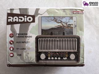 Radio Vintage Analógica Nueva