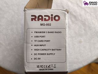 Radio Vintage Analógica Nueva