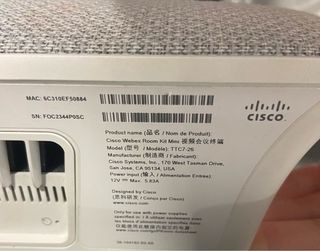 Cisco Webex Room Kit Mini + Touch 10 + Router