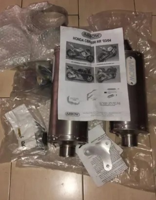 Silenciadores Arrow Titanio originales homologados