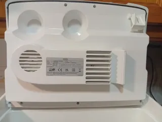 Nevera eléctrica de viaje azul