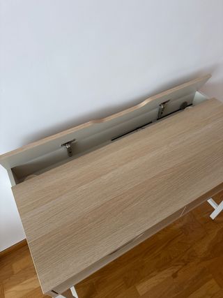 Escritorio Ikea Alex Madera y Blanco
