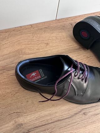 Zapatos Fluchos Talla 42 Negros Nuevos