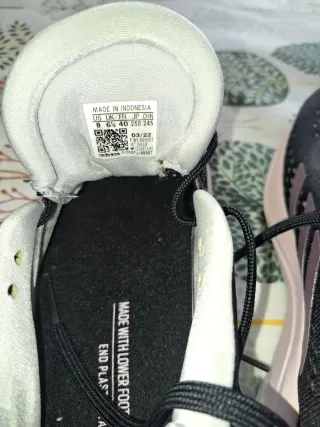 Zapatillas Adidas Negras y Rosas