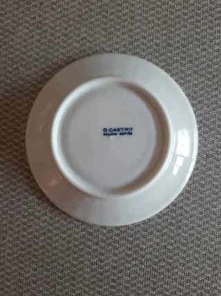 Platito Porcelana Cuncha O Castro Sargadelos