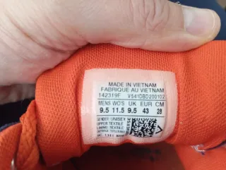 Converse All Star Azul/Naranja