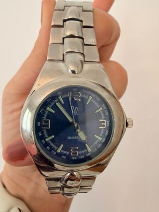 Reloj SR Azul y Plateado