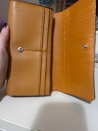 Portafoglio Liu Jo senape grande