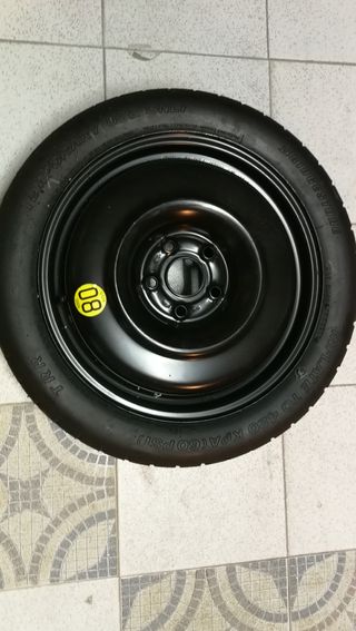 Rueda de galleta 17" 5 tornillos