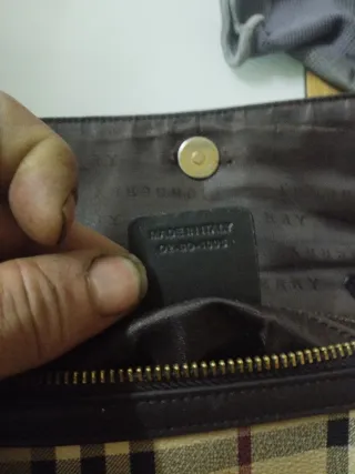 Bolso de mano Burberry