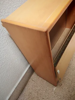 Arcón de madera color pino