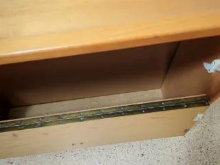 Arcón de madera color pino