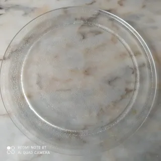 Plato de cristal para microondas