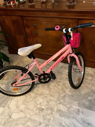 Bicicleta RUNFIT 20 Niña Rosa