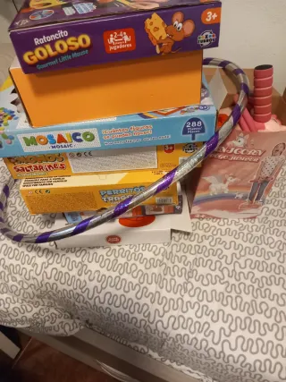Lote de juegos infantiles