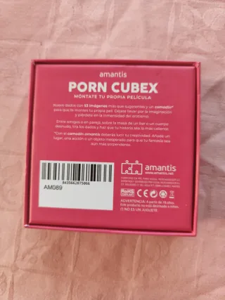 Juego erótico Porn Cubex 2ª Edición