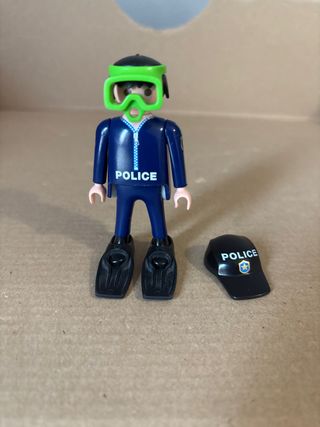 Playmobil Policía Buzo Exclusivo