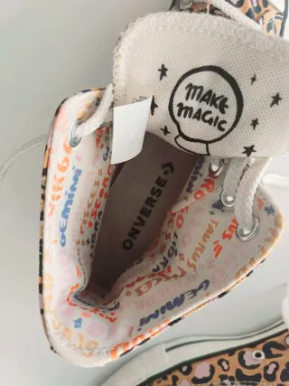 Converse Talla 40 Animal Print