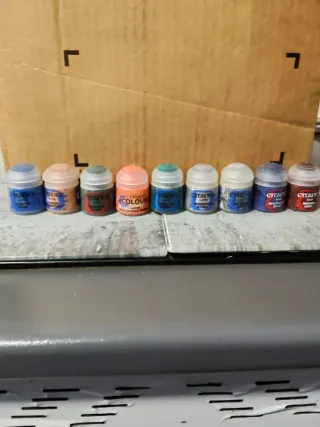 Lote 2 Pinturas Citadel Nuevas 27 botes