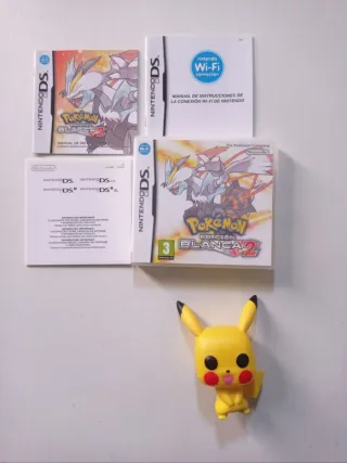 Pokémon Blanco 2 Edición Caja y manuales