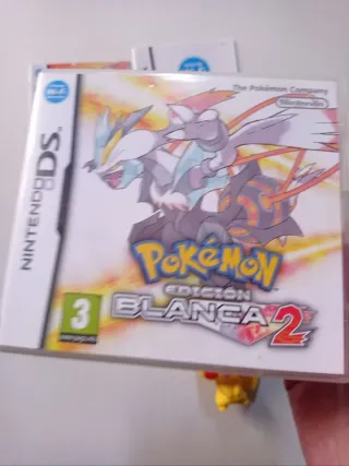 Pokémon Blanco 2 Edición Caja y manuales